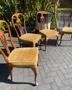 4 stoelen Queen Anne, Ophalen, Gebruikt