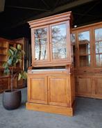 Smalle Grutterskast | Bolle klep Servieskast | Teak #2695, Ophalen of Verzenden