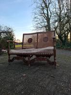 Vintage bankje, Huis en Inrichting, Banken | Sofa's en Chaises Longues, Ophalen, Gebruikt, Tweepersoons, Minder dan 150 cm