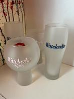 Wittekerke bierglazen set van 4 glazen, Verzamelen, Ophalen of Verzenden, Nieuw, Glas of Glazen, Overige merken