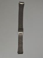 Stalen Horlogeband - Hong Kong - Vintage Retro, Sieraden, Tassen en Uiterlijk, Horloges | Heren, Overige merken, Staal, Gebruikt