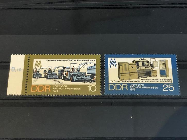 DDR Mi 1832-1833 1973 postfris, Postzegels en Munten, Postzegels | Europa | Duitsland, Postfris, DDR, Verzenden