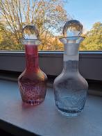 Kristallen parfum / likeurflesjes Set, Antiek en Kunst, Antiek | Glas en Kristal, Ophalen of Verzenden