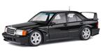 Mercedes Benz 190E Evo2, zwart, Solido, Solido, Rue de L' Ecusson 2, 56120 Josselin France, Nieuw
