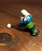 Schleich hockey smurf, Ophalen of Verzenden, Zo goed als nieuw, Overige Smurfen, Poppetje, Figuurtje of Knuffel
