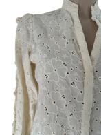 Fabienne Chapot blouse S, Kleding | Dames, Blouses en Tunieken, Wit, Ophalen of Verzenden, Zo goed als nieuw, Maat 36 (S)