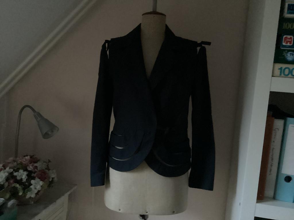 Apart zwart zomerjasje van Zaek maat 38., Ophalen of Verzenden, Zo goed als nieuw, Overige maten, Zwart