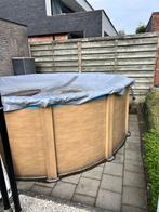 zwembad ( alu ), Tuin en Terras, Zwembaden, Gebruikt, Rond, 300 cm of meer, Opzetzwembad