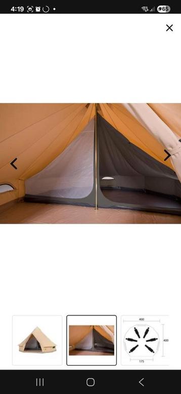 Binnentent De Wit Sherpa 400 – Zo goed als nieuw beige beschikbaar voor biedingen
