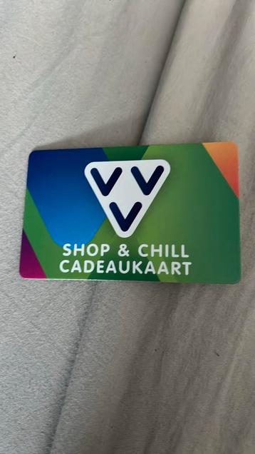 Shop en chill cadeukaart beschikbaar voor biedingen