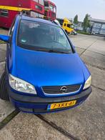 Opel Zafira 1.8 16V 1999 Airco Automaat  Apk 14/2/2026, Auto's, Automaat, Citroën, Blauw, Bedrijf