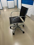 Vintage Design Bureaustoelen – Zwart & Wit – Set van 4, Ophalen, Ergonomisch, Zo goed als nieuw, Zwart