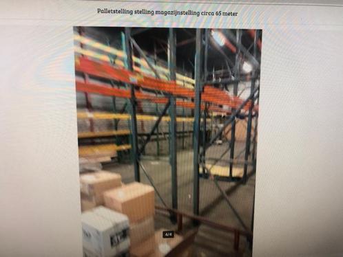 palletstelling magazijnstelling legbordstelling gebruikt, Zakelijke goederen, Kantoor en Winkelinrichting | Magazijn, Stelling en Opslag