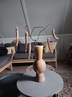 Prachtige vaas, incl tak. Verschillende kleur tinten, Overige kleuren, Ophalen of Verzenden, Minder dan 50 cm, Glas