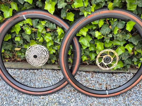 ROSE G30 LIGHT gravel wielen (complete set), Fietsen en Brommers, Fietsonderdelen, Zo goed als nieuw, Racefiets, Wiel, Ophalen of Verzenden