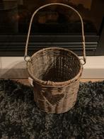 Riviera maison Rattan mand, Gebruikt, Mand, Rond, Ophalen of Verzenden