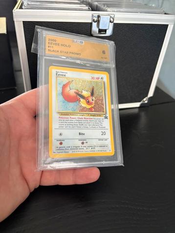 Eevee black star promo graded beschikbaar voor biedingen