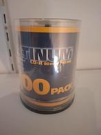 Platium CD-R 100 stuks - Nieuw in verpakking, Computers en Software, Beschrijfbare discs, Op spindel, Cd, Nieuw, Ophalen of Verzenden