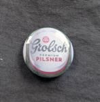 Grolsch Bier button – 25mm button / speld / pin, Verzenden, Nieuw, Overige typen, Grolsch