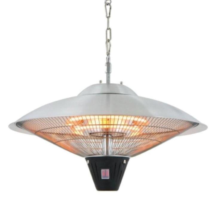 heaters elekrische heaters gas heater gaskanon terrasheater, Tuin en Terras, Terrasverwarmers, Zo goed als nieuw, Elektrisch, Vloer