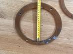 2 x bronzen / messing lichtrand, Watersport en Boten, Ophalen of Verzenden, Gebruikt, Overige typen