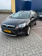 Ford Focus 1.6 16V 100PK 2008 Zwart, Auto's, Voorwielaandrijving, 1596 cc, Zwart, 4 cilinders