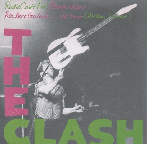 The Clash - Rudi can't fail / Bankrobber / Rocker's Galore.., Cd's en Dvd's, Vinyl | Rock, Gebruikt, Poprock, Overige formaten