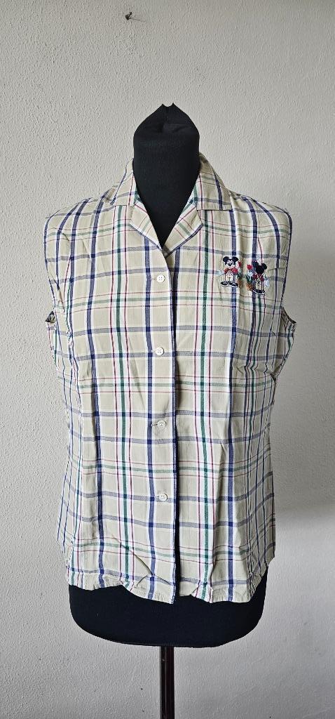 bruine geruiten blouse van Donaldson maat 40 (11325), Kleding | Dames, Blouses en Tunieken, Bruin, Verzenden