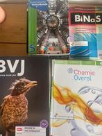 Boeken natuurkunde, scheikunde en biologie VWO 4,5 en 6, Boeken, Schoolboeken, Ophalen of Verzenden, Gelezen, VWO, Biologie