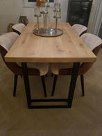 Massief eiken tafel, Huis en Inrichting, Ophalen of Verzenden, Zo goed als nieuw