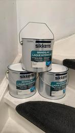 Sikkens 9016 /9010. zijdeglans 2,5 l p,s 49 euro, Minder dan 5 liter, Ophalen of Verzenden, Nieuw, Lak