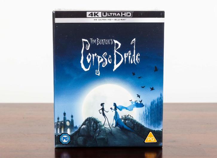 Corpse Bride 4K UHD + Blu-Ray Box Set (UK Import), Cd's en Dvd's, Blu-ray, Nieuw in verpakking, Tekenfilms en Animatie, Boxset