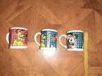 3 Disney bekers Mickey ,Donald, Pluto 2.50 euro per stuk, Ophalen of Verzenden, Nieuw