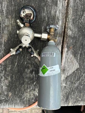 CO2 gasfles (koolzuur - koolstofdioxide) LEEG beschikbaar voor biedingen