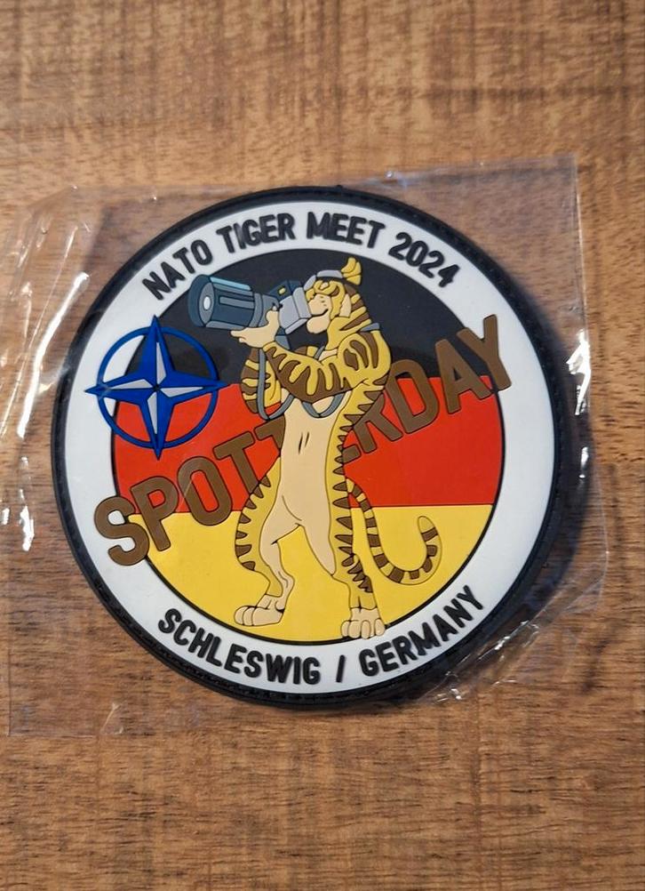 Patch Spottersdag NTM 2024 Schleswig Germany, Verzamelen, Luchtvaart en Vliegtuigspotten, Ophalen of Verzenden