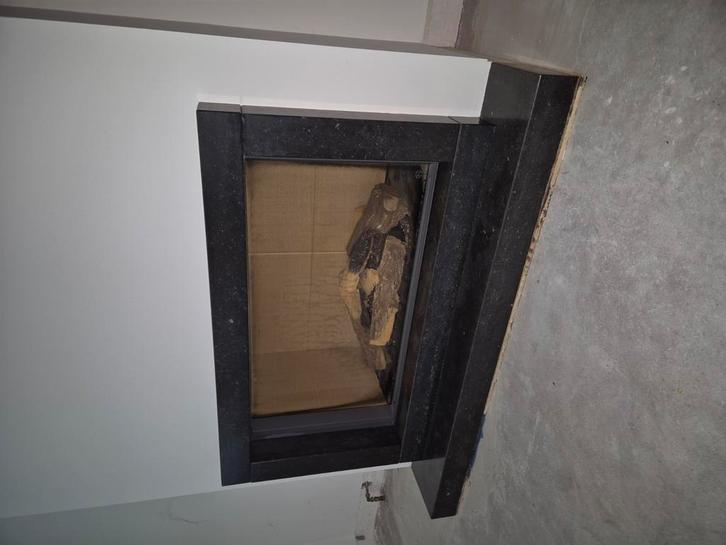 DRU Apollo inbouw gashaard - zwart, Huis en Inrichting, Haarden, Gebruikt, Gashaard, Ophalen