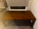 Houten keuken tafel + 4 tuinstoelen, Huis en Inrichting, Tafels | Salontafels, Ophalen, Gebruikt, Eikenhout, 50 tot 100 cm