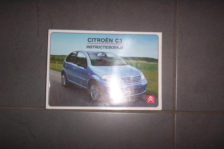 Gebruikershandleiding voor CITROEN C3  2002/2009, Auto diversen, Handleidingen en Instructieboekjes, Ophalen of Verzenden