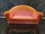 Vintage Barbie poppenhuis sofa/bank 1992, Ophalen of Verzenden, Gebruikt, Poppenhuis