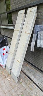 Heavy duty Alluminium Oprijbruggen, Ophalen, Zo goed als nieuw