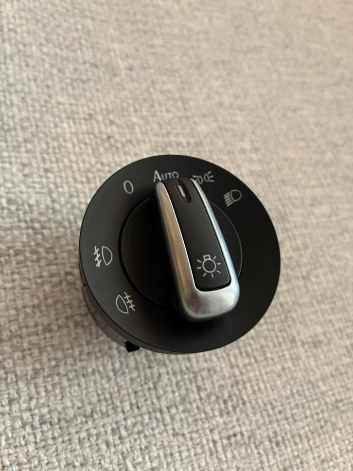 Lichtschakelaar Golf 5/6/7 zilver, Auto-onderdelen, Dashboard en Schakelaars, Nieuw, Ophalen of Verzenden