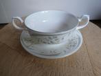 Soepkop met schotel Hazy Dawn van Royal Albert, Huis en Inrichting, Keuken | Servies, Gebruikt, Ophalen of Verzenden, Wedgwood