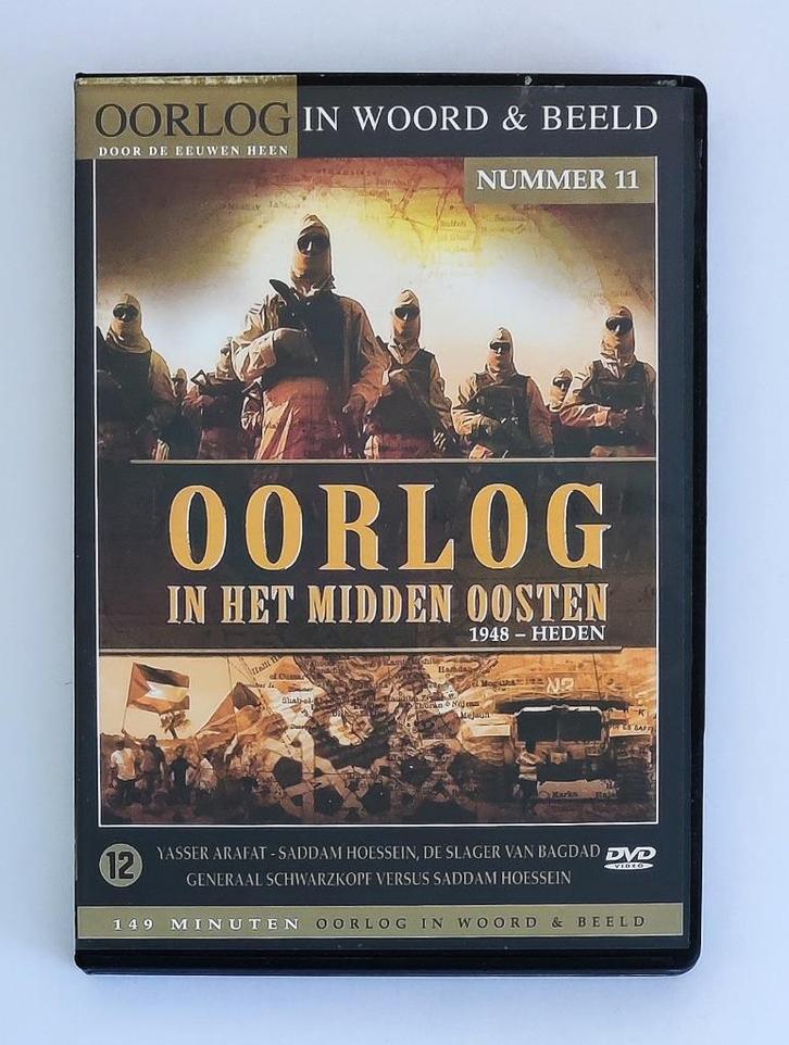 Oorlog in Woord en Beeld - Oorlog in het Midden Oosten DVD, Cd's en Dvd's, Dvd's | Documentaire en Educatief, Zo goed als nieuw