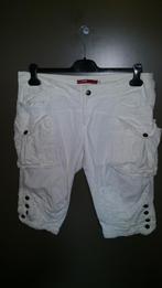 Capri broek Cars Jeans, W30 - W32 (confectie 38/40), Ophalen of Verzenden, Wit, Zo goed als nieuw