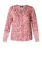 8029 Yesta blouse VITTORIA - maat 3 (52), Verzenden, Blouse of Tuniek, Rood, Nieuw