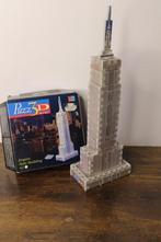Empire state building Puzz3D, Hobby en Vrije tijd, Denksport en Puzzels, Ophalen of Verzenden, Minder dan 500 stukjes, Zo goed als nieuw