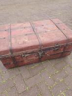 Antieke hutkoffer, Huis en Inrichting, Ophalen of Verzenden, Gebruikt, Minder dan 50 cm, Minder dan 50 cm