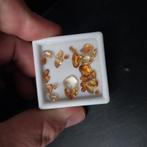 Mix lot van facet en cabochon geslepen citrien, Ophalen of Verzenden