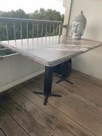 Marmeren Natuursteen Tafel - Uniek, 135x80x75 cm, Ophalen of Verzenden, Zo goed als nieuw, Rechthoekig, Overige materialen