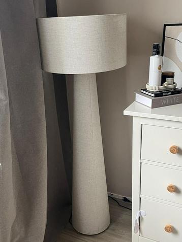 Kwantum vloerlamp pandia Off-white linnenlamp beschikbaar voor biedingen